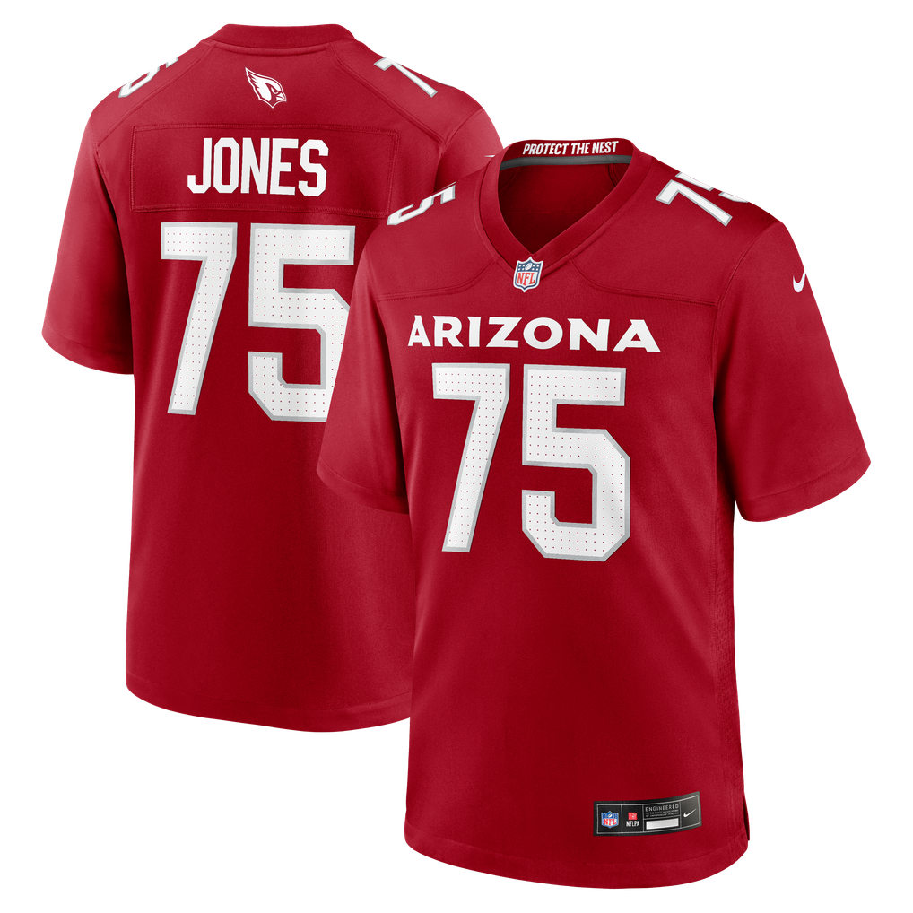 Men's Arizona Cardinals Christian Jones Cardinal Team Game Jersey