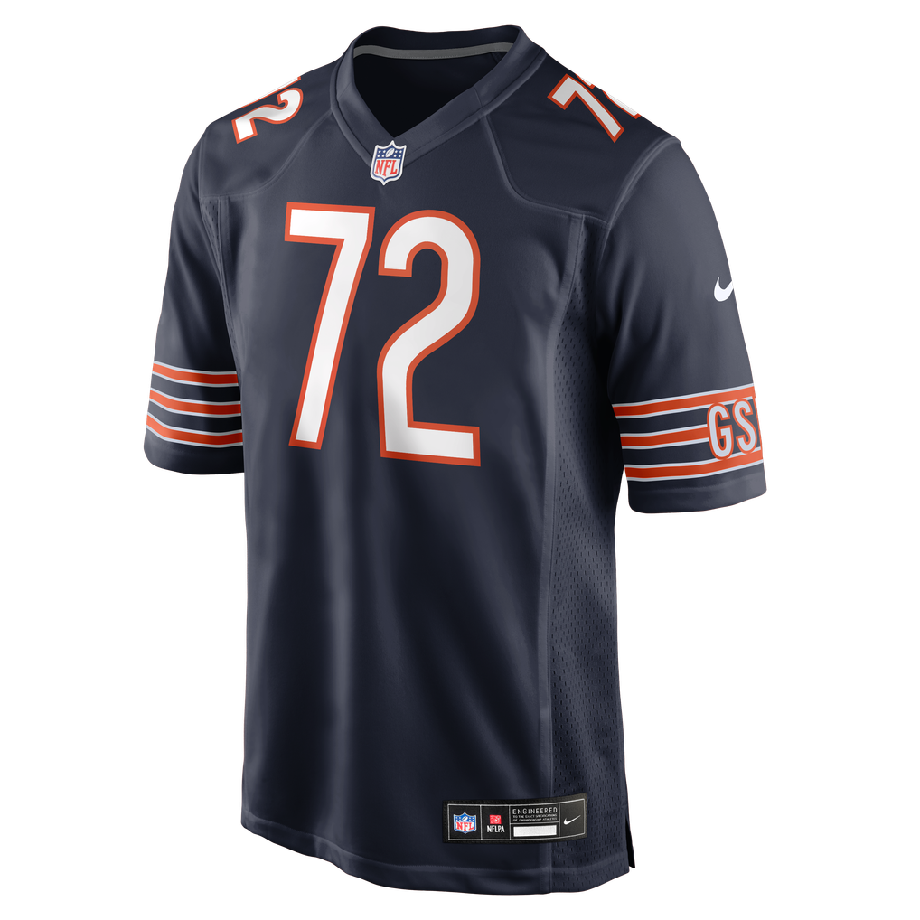 Men's Chicago Bears Christian Jones Navy Team Game Jersey