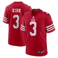 Men's San Francisco 49ers Christian Kirk Scarlet Team Game Jersey