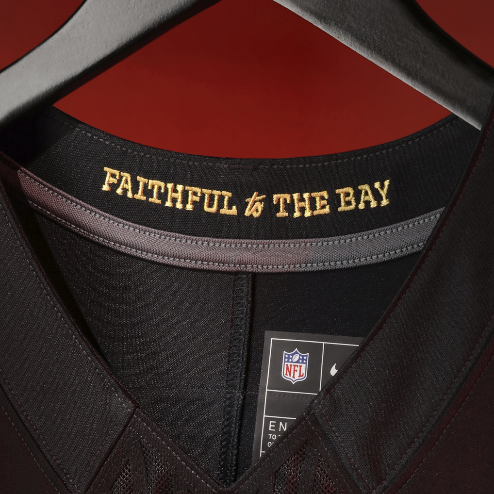 Men's San Francisco 49ers Christian McCaffrey Black Rivalries Collection Stitched Limited Jersey