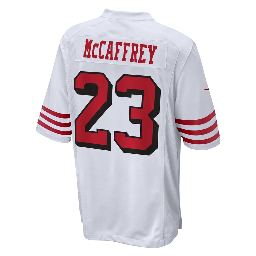 Men's San Francisco 49ers Christian McCaffrey White Game Jersey