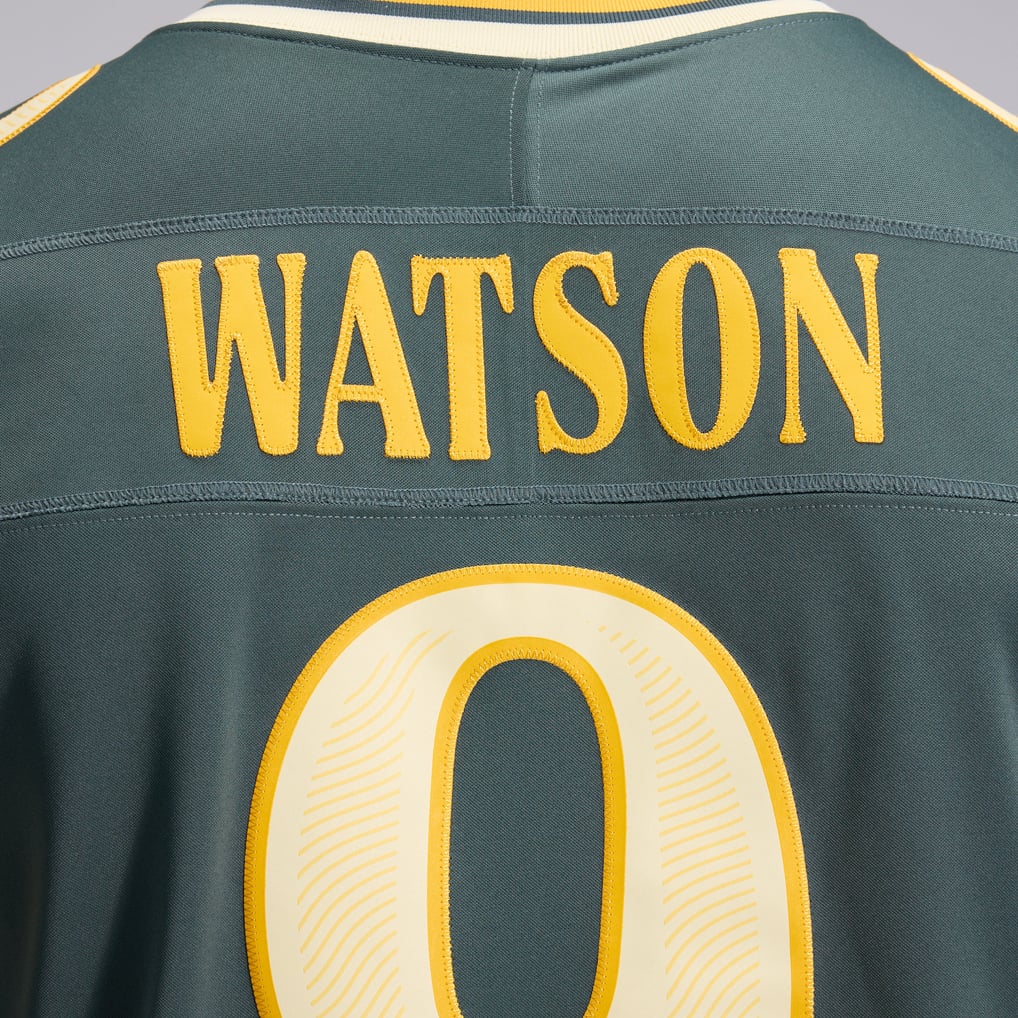 Men's Green Bay Packers Christian Watson Green 2026 Rivalries Collection Stitched Limited Jersey
