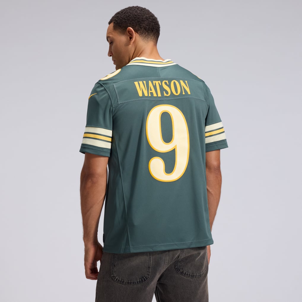 Men's Green Bay Packers Christian Watson Green 2026 Rivalries Collection Stitched Limited Jersey