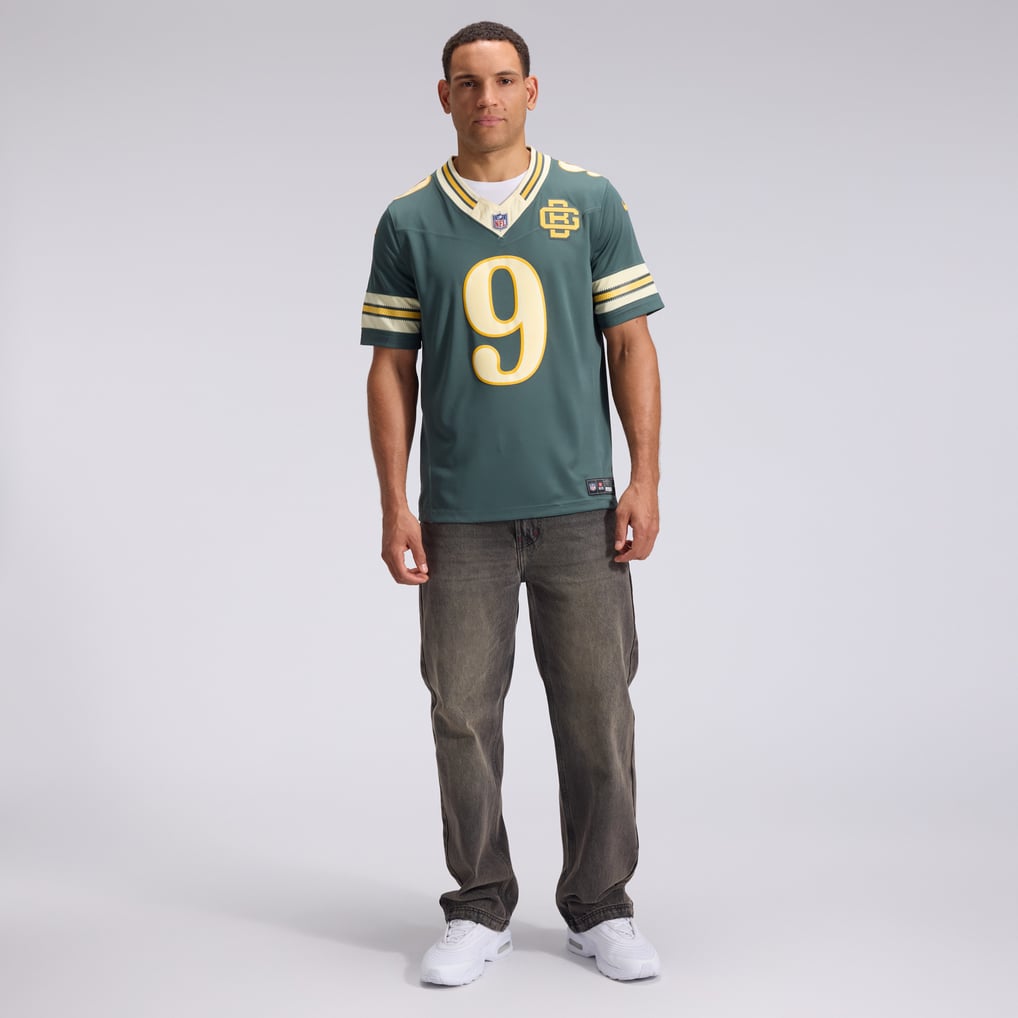 Men's Green Bay Packers Christian Watson Green 2026 Rivalries Collection Stitched Limited Jersey