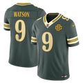 Men's Green Bay Packers Christian Watson Green 2026 Rivalries Collection Stitched Limited Jersey