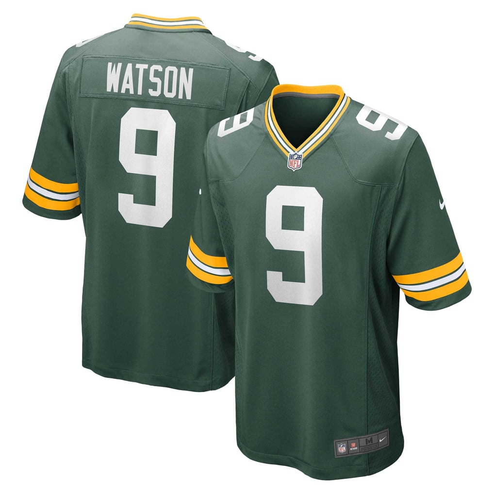 Men's Green Bay Packers Christian Watson Green Game Jersey