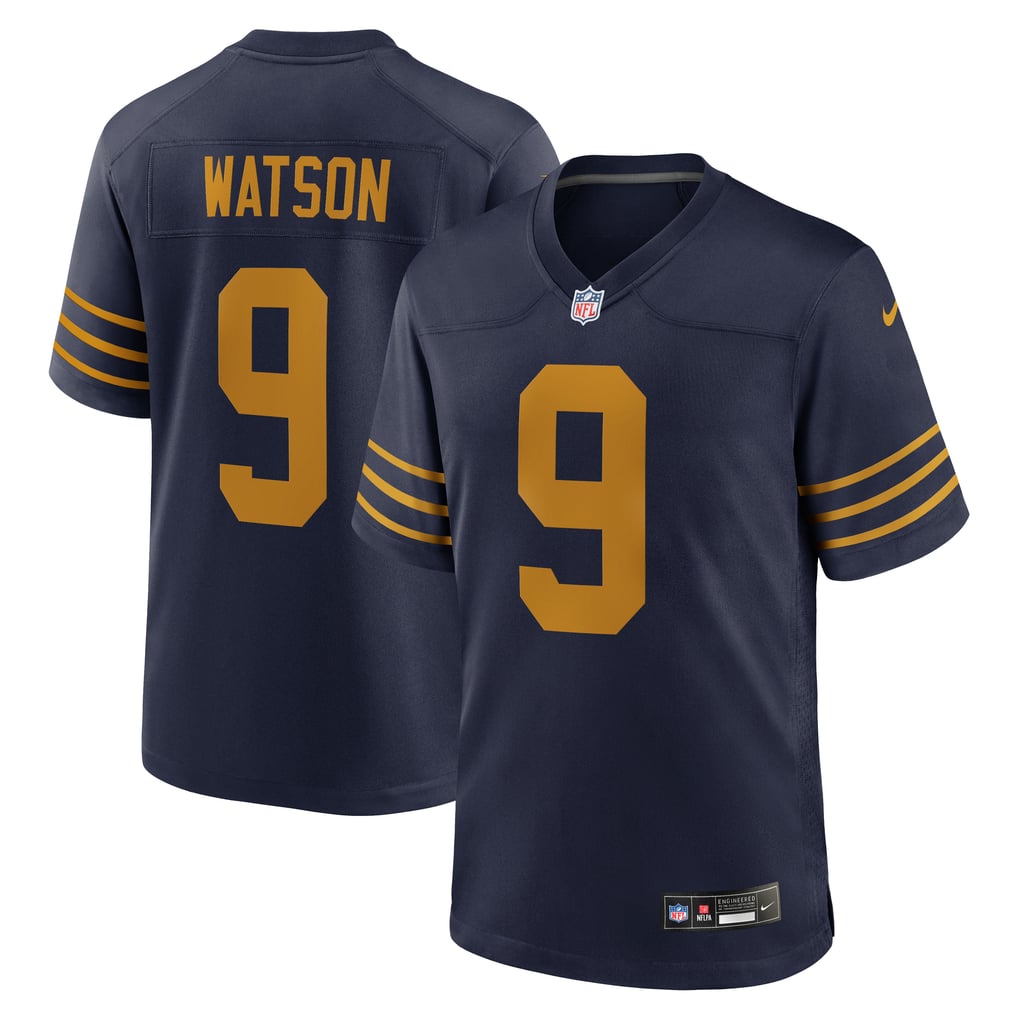 Men's Green Bay Packers Christian Watson Navy The 1923 Classic Game Jersey