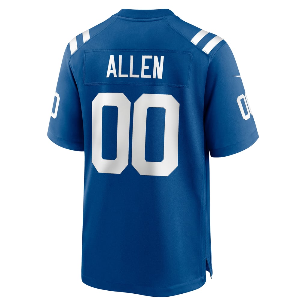 Men's Indianapolis Colts CJ Allen Royal Game Jersey