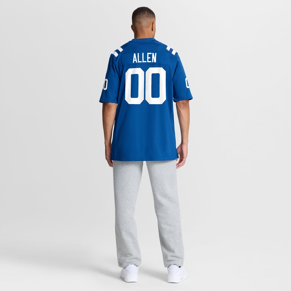 Men's Indianapolis Colts CJ Allen Royal Game Jersey