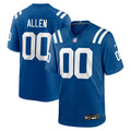 Men's Indianapolis Colts CJ Allen Royal Game Jersey