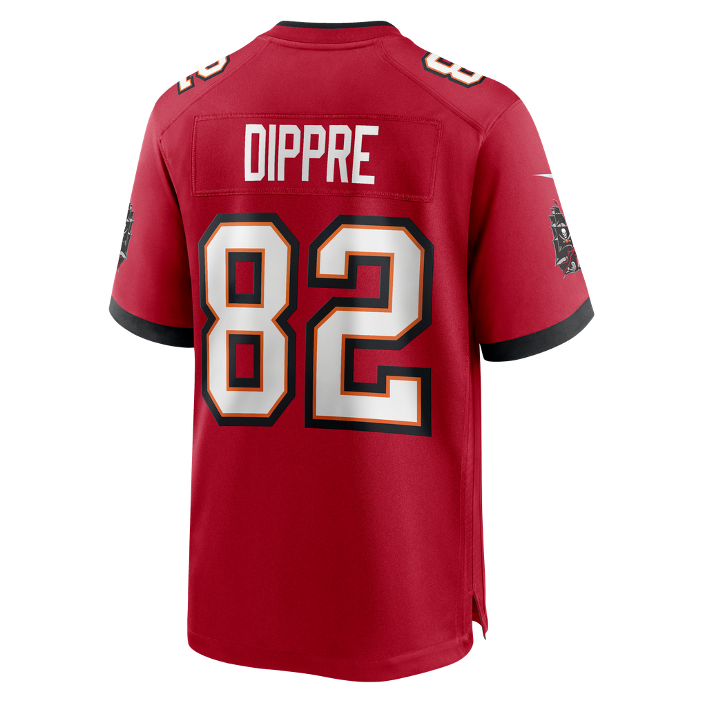 Men's Tampa Bay Buccaneers CJ Dippre Red Team Game Jersey