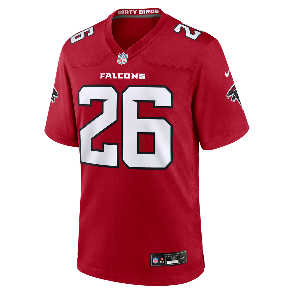 Men's Atlanta Falcons CJ Henderson Red Team Game Jersey