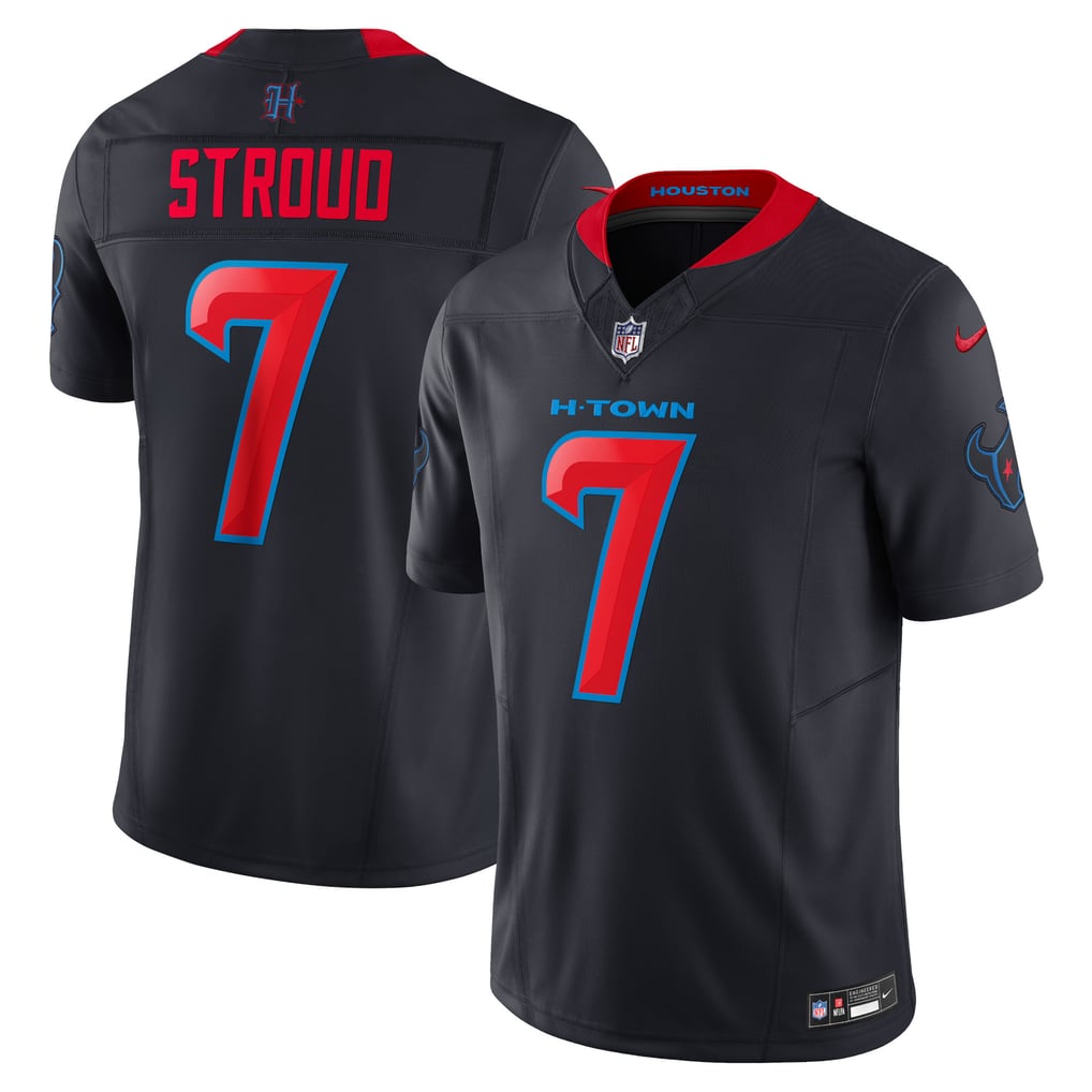Men's Houston Texans C.J. Stroud Navy 2nd Alternate Vapor F.U.S.E. Limited Jersey