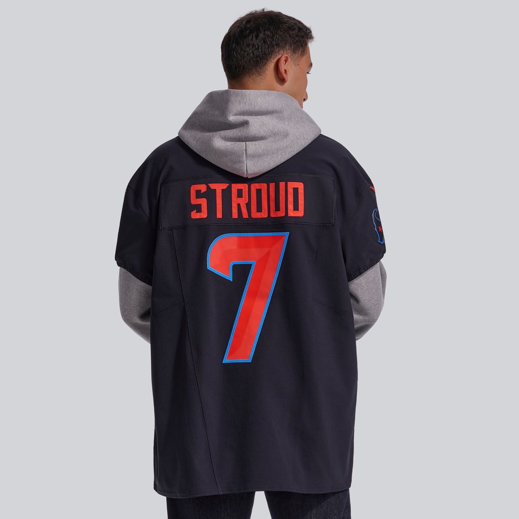 Men's Houston Texans C.J. Stroud Navy Alternate 2 Vapor F.U.S.E. Elite Jersey