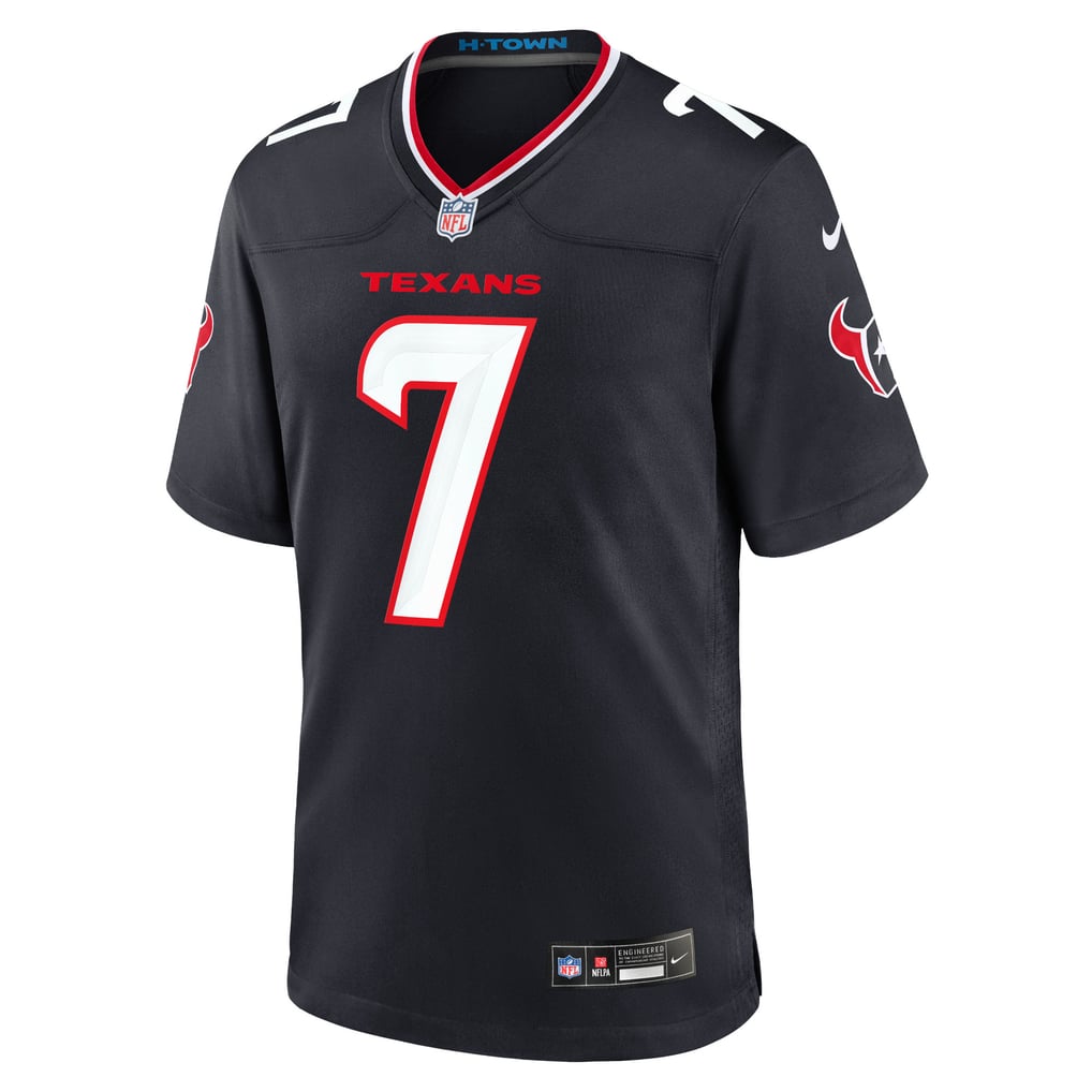 Men's Houston Texans C.J. Stroud Navy Game Jersey