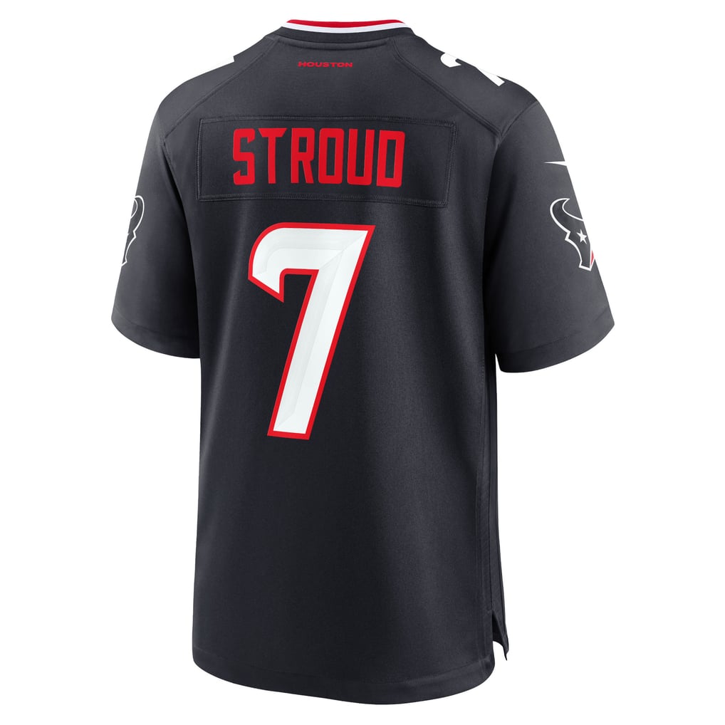 Men's Houston Texans C.J. Stroud Navy Game Jersey