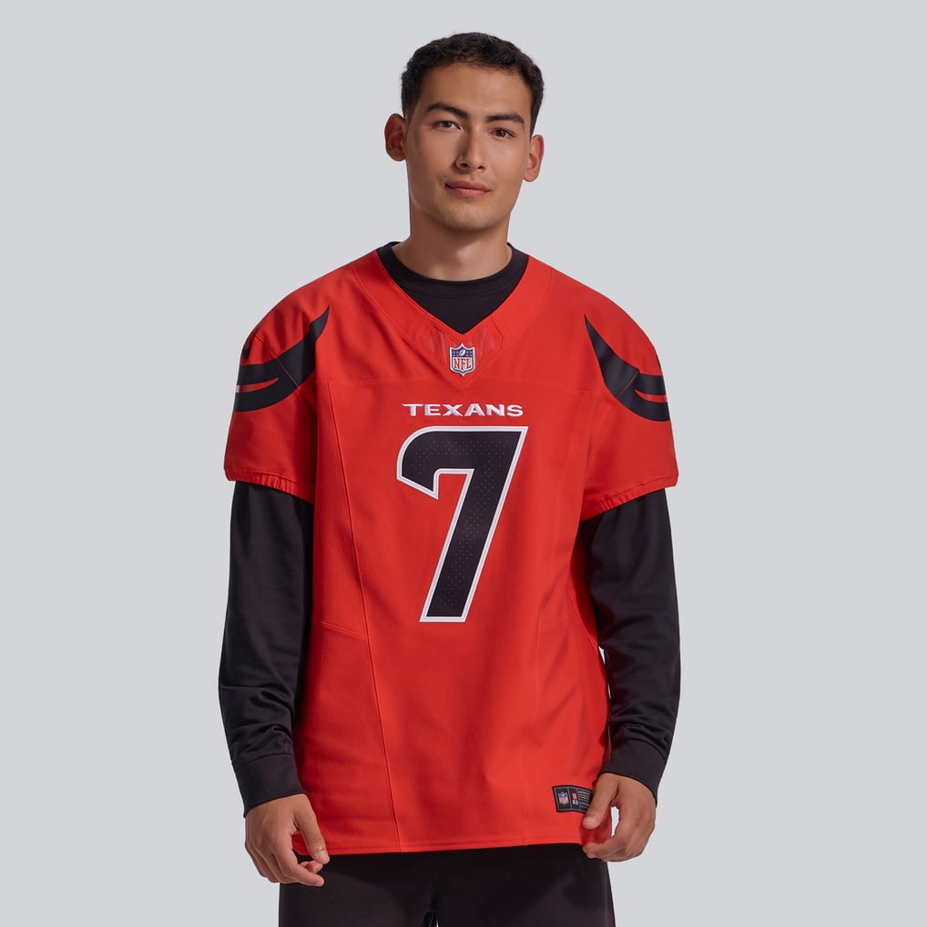 Men's Houston Texans C.J. Stroud Red Alternate Vapor F.U.S.E. Elite Jersey