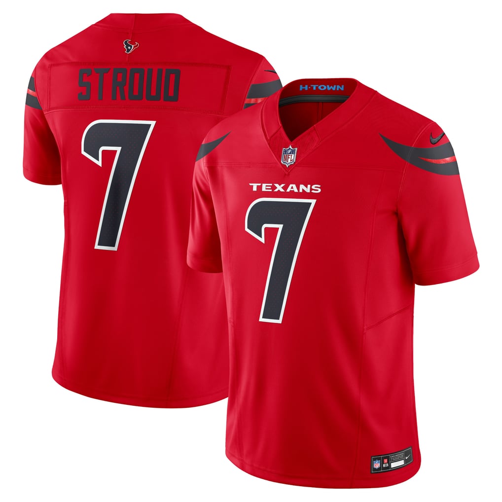 Men's Houston Texans C.J. Stroud Red Alternate Vapor F.U.S.E. Limited Jersey