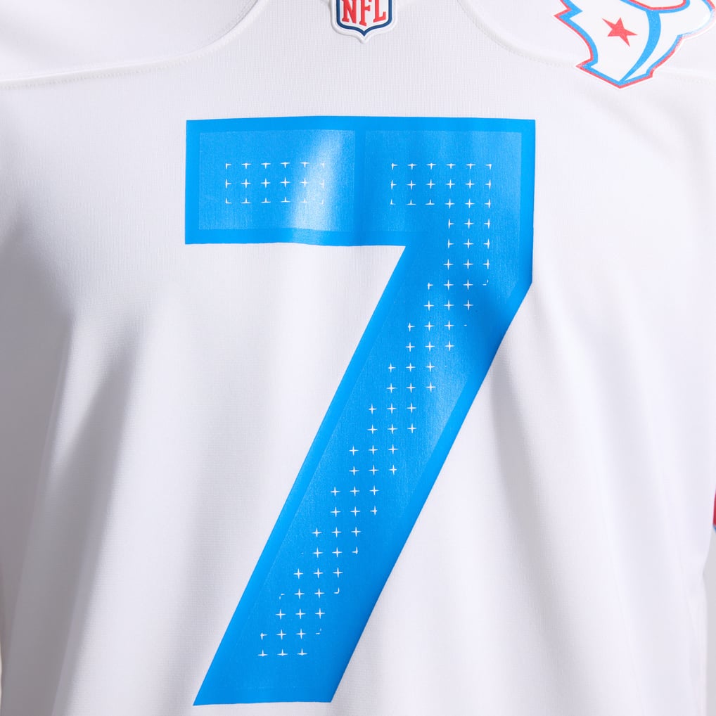 Men's Houston Texans C.J. Stroud White 2026 Rivalries Collection Game Jersey