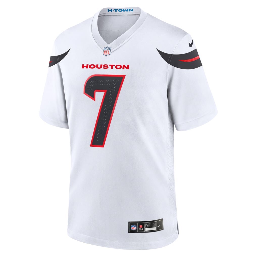 Men's Houston Texans C.J. Stroud White Game Jersey