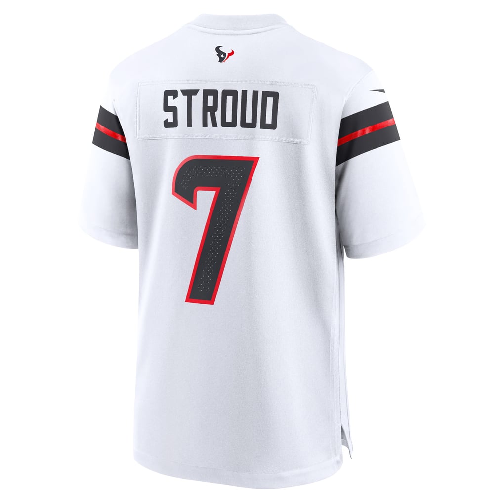Men's Houston Texans C.J. Stroud White Game Jersey