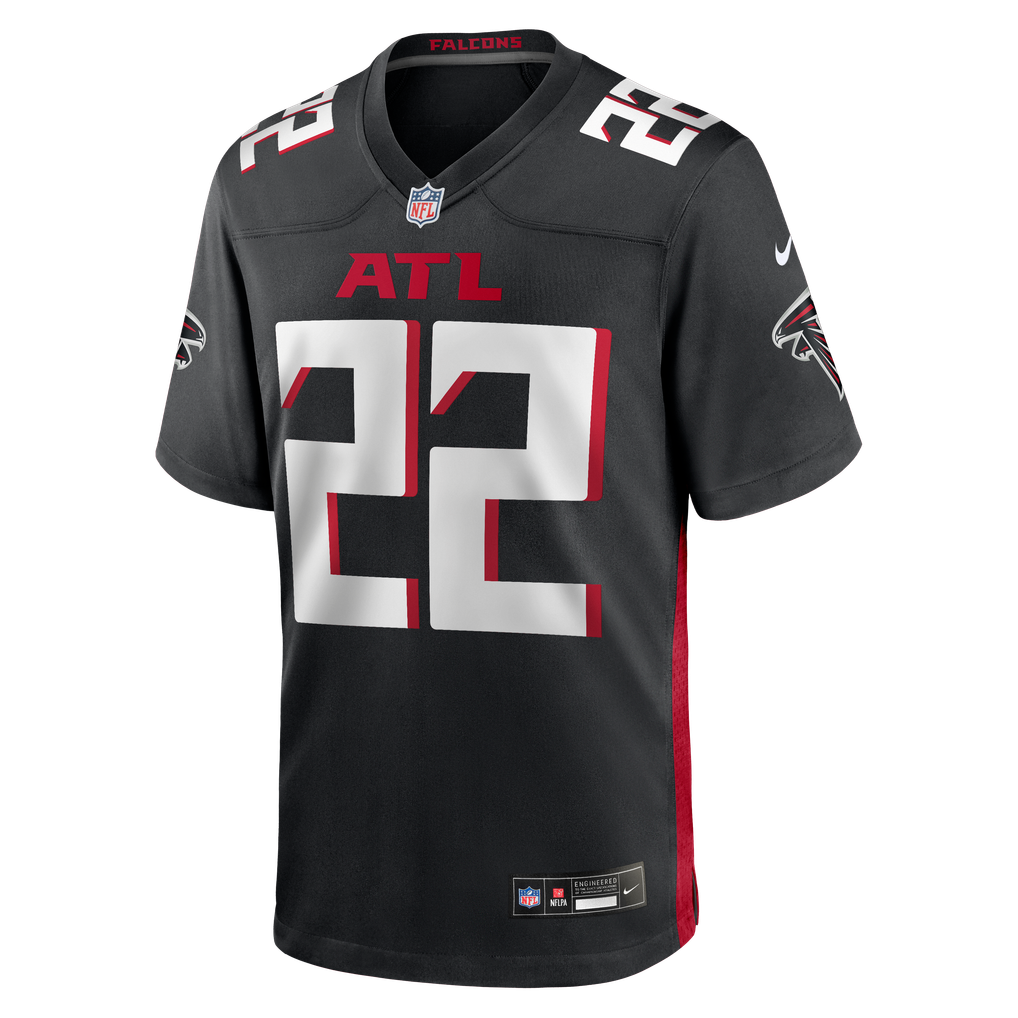 Men's Atlanta Falcons Clark Phillips III Black Team Game Jersey