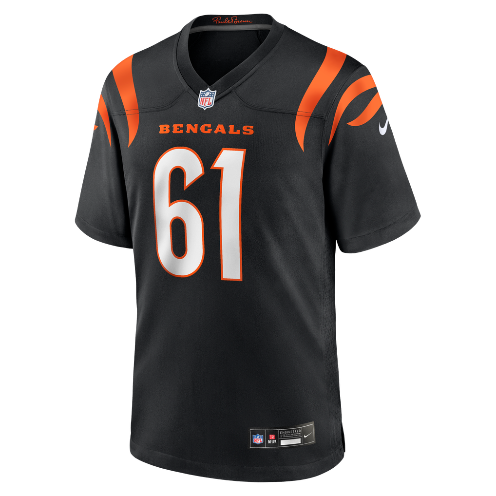 Men's Cincinnati Bengals Cody Ford Black Game Jersey