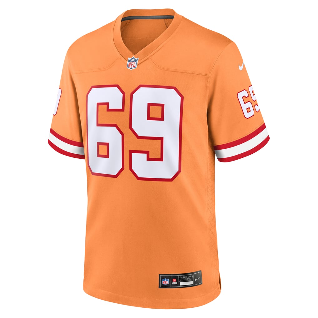Men's Tampa Bay Buccaneers Cody Mauch Orange Alternate Game Jersey