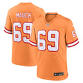 Men's Tampa Bay Buccaneers Cody Mauch Orange Alternate Game Jersey