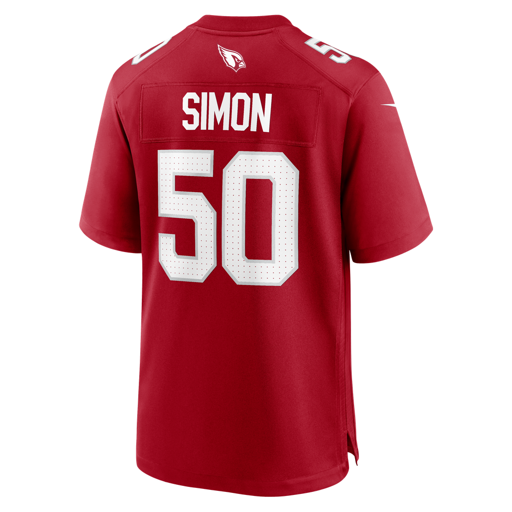 Men's Arizona Cardinals Cody Simon Cardinal Team Game Jersey