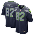 Men's Seattle Seahawks Cody White College Navy Team Game Jersey