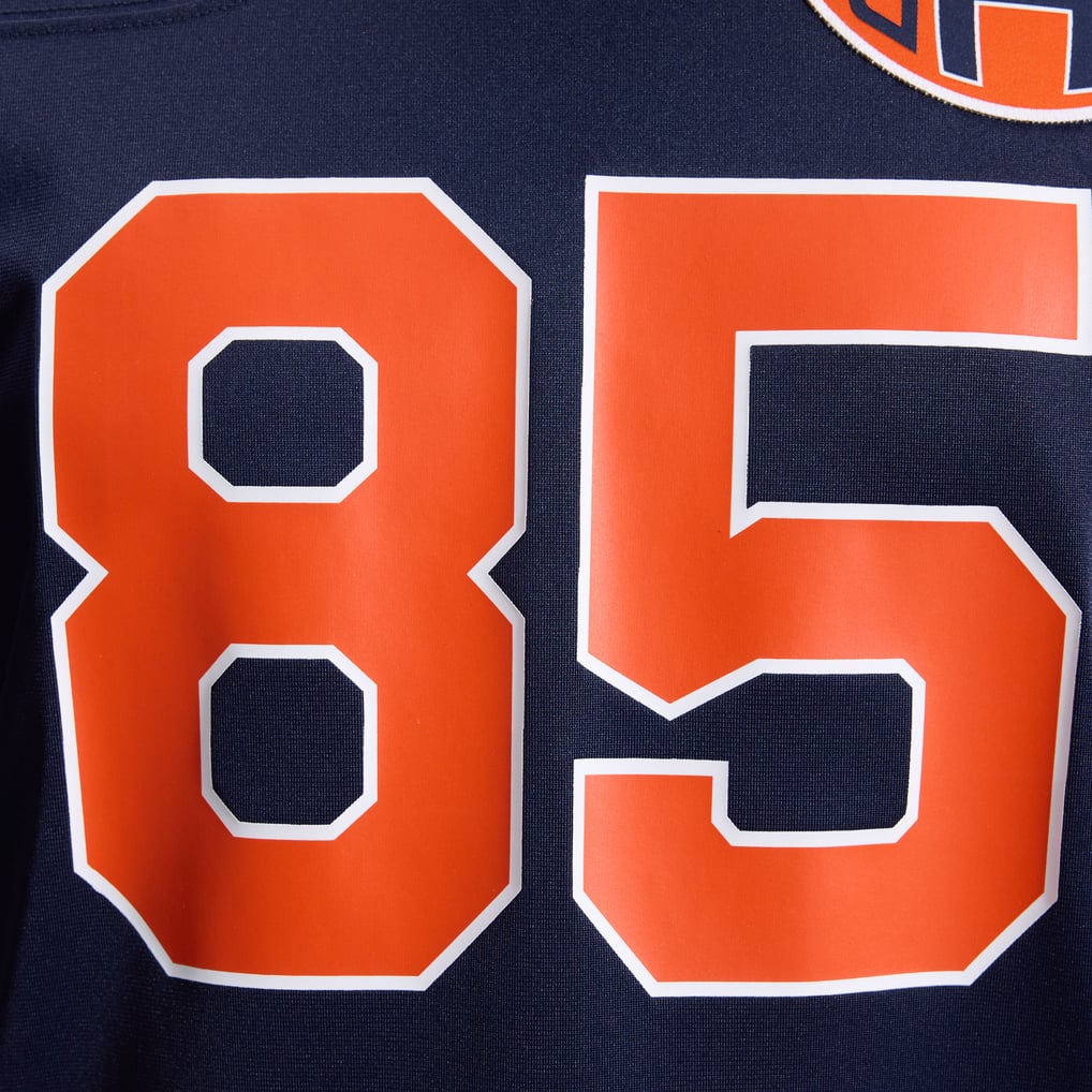 Men's Chicago Bears Cole Kmet Navy 2026 Rivalries Collection Game Jersey