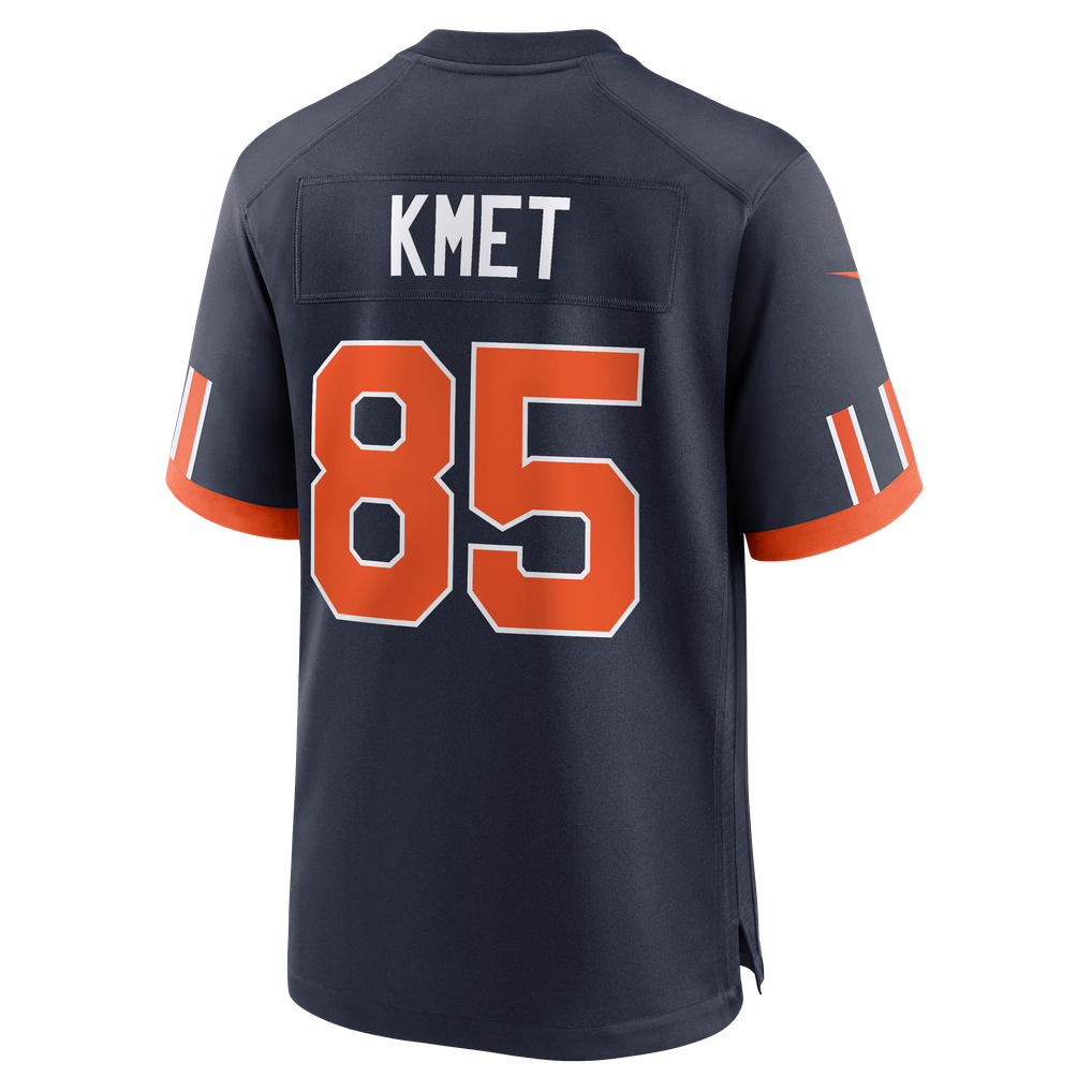 Men's Chicago Bears Cole Kmet Navy 2026 Rivalries Collection Game Jersey