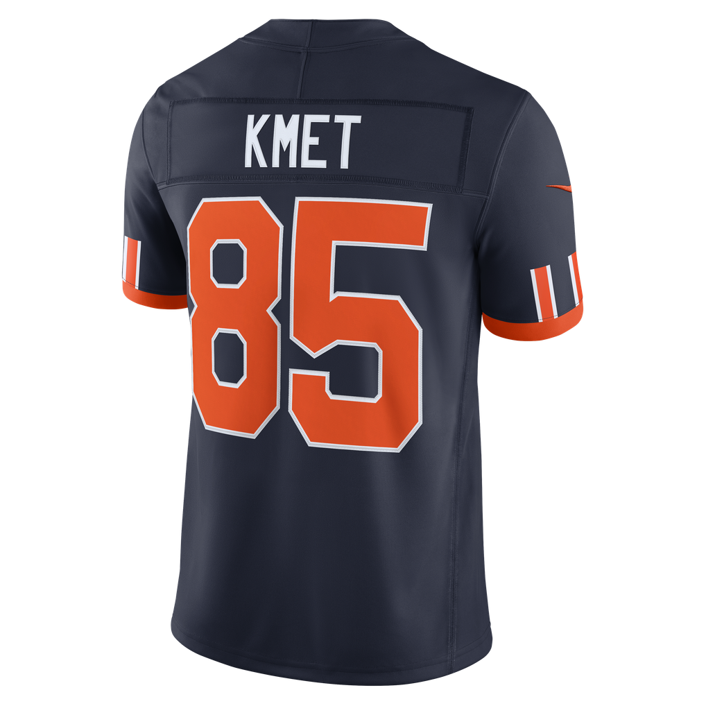 Men's Chicago Bears Cole Kmet Navy 2026 Rivalries Collection Stitched Limited Jersey