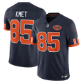 Men's Chicago Bears Cole Kmet Navy 2026 Rivalries Collection Stitched Limited Jersey