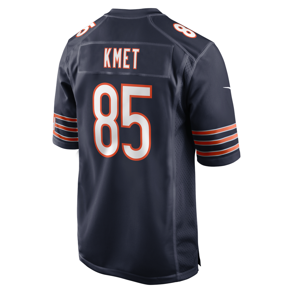 Men's Chicago Bears Cole Kmet Navy Player Game Jersey