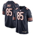 Men's Chicago Bears Cole Kmet Navy Player Game Jersey