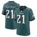 Men's Philadelphia Eagles Cole Wisniewski Midnight Green Team Game Jersey