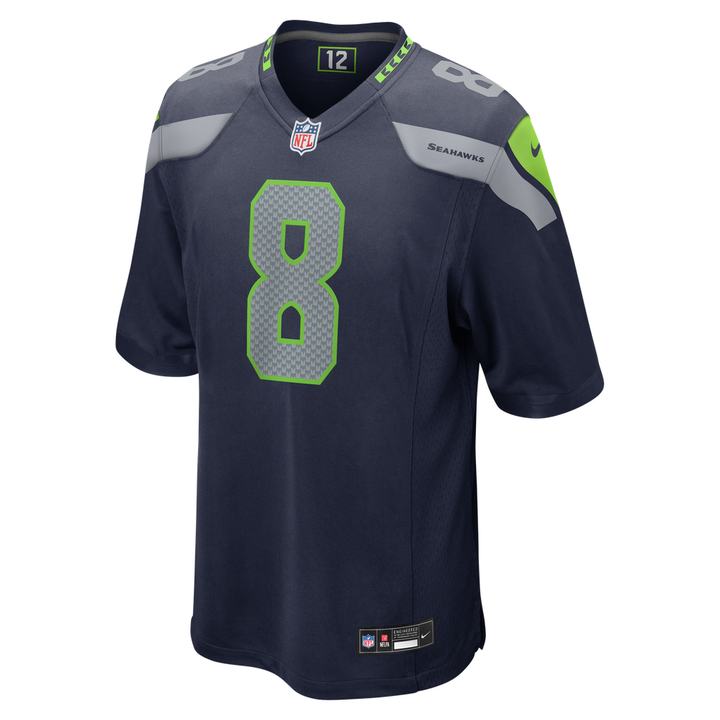 Men's Seattle Seahawks Jadarian Price College Navy Team Game Jersey