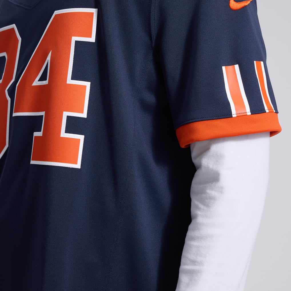 Men's Chicago Bears Colston Loveland Navy 2026 Rivalries Collection Stitched Limited Jersey