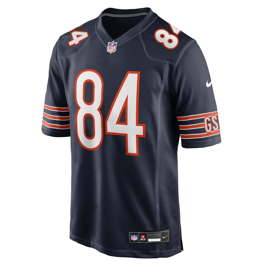 Men's Chicago Bears Colston Loveland Navy Team Game Jersey