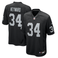 Men's Las Vegas Raiders Connor Heyward Black Team Game Jersey