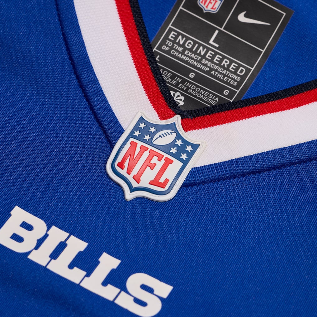 Men's Buffalo Bills Connor McGovern Royal Game Player Jersey