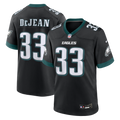 Men's Philadelphia Eagles Cooper DeJean Black Alternate Game Jersey