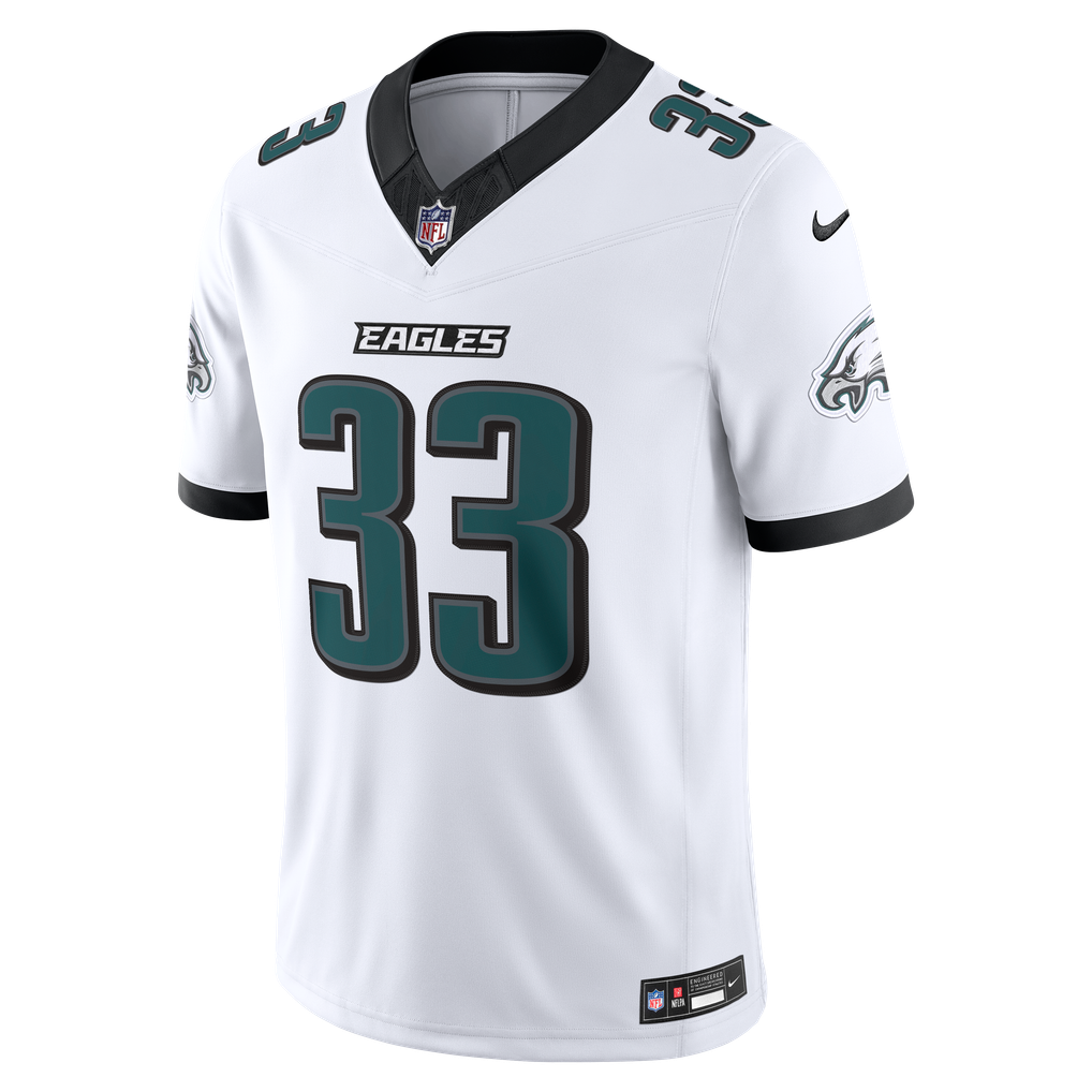 Men's Philadelphia Eagles Cooper DeJean White Vapor F.U.S.E. Stitched Limited Jersey