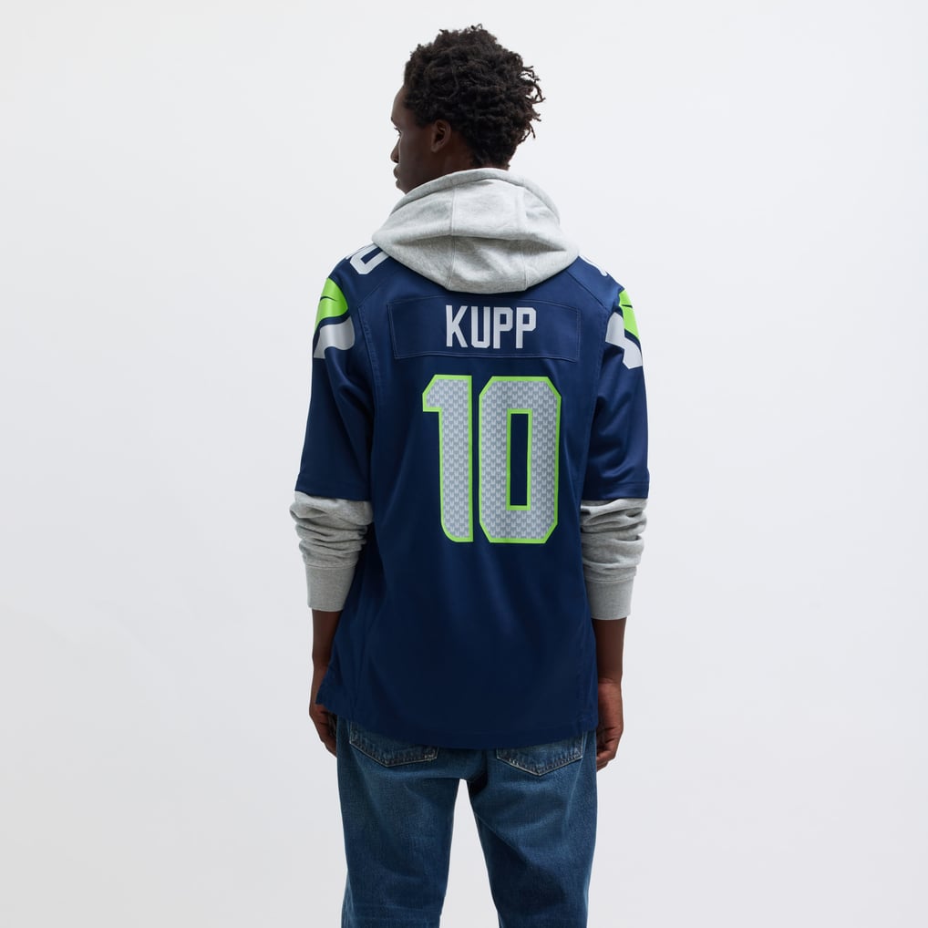 Men's Seattle Seahawks Cooper Kupp College Navy Team Game Jersey