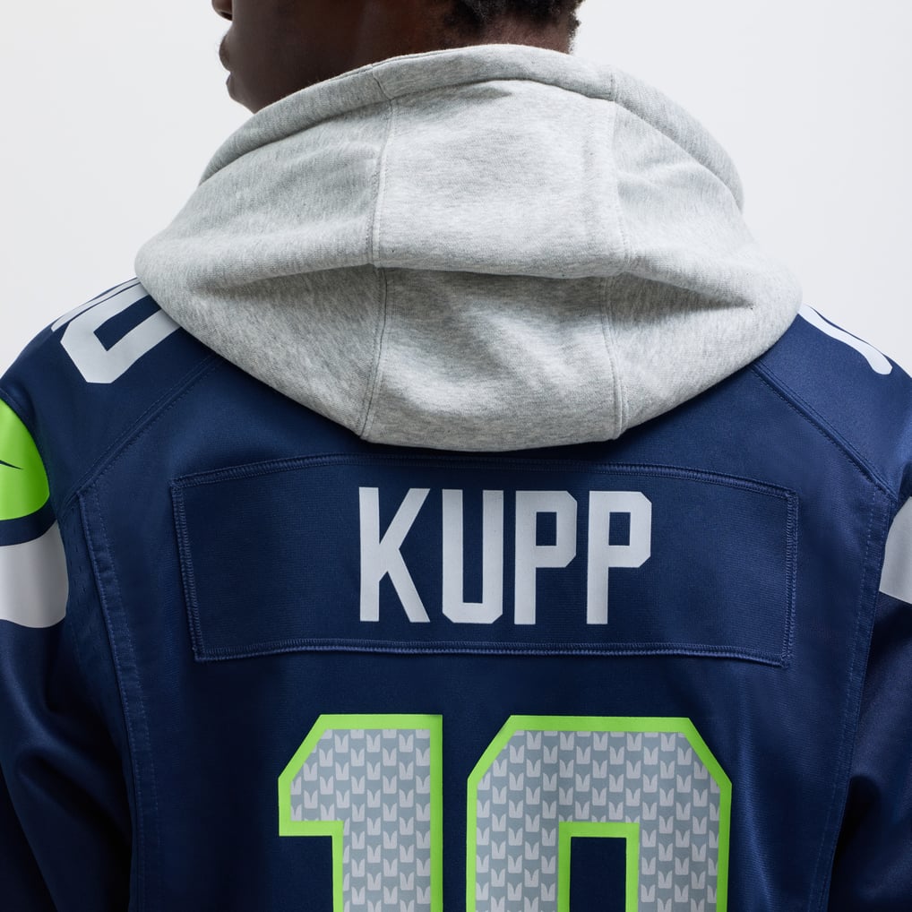Men's Seattle Seahawks Cooper Kupp College Navy Team Game Jersey