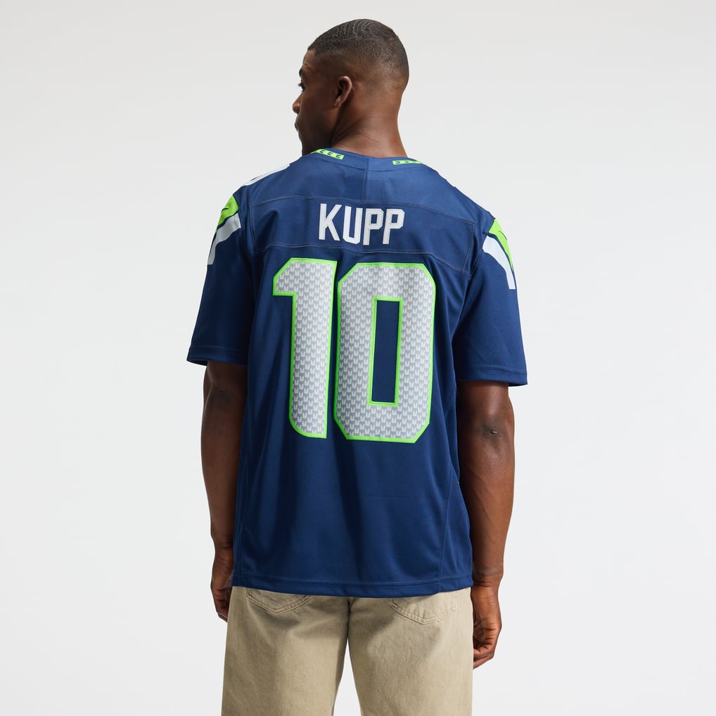 Men's Seattle Seahawks Cooper Kupp College Navy Team Vapor F.U.S.E. Stitched Limited Jersey
