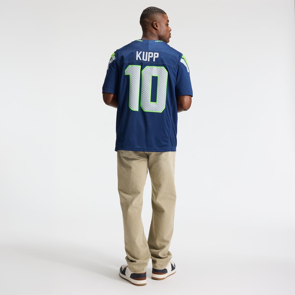 Men's Seattle Seahawks Cooper Kupp College Navy Team Vapor F.U.S.E. Stitched Limited Jersey