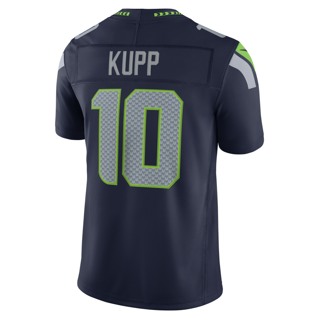 Men's Seattle Seahawks Cooper Kupp College Navy Team Vapor F.U.S.E. Stitched Limited Jersey